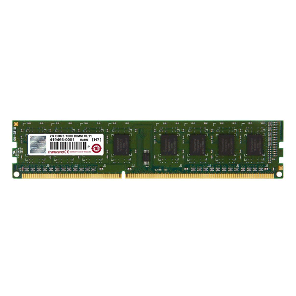 2GB DDR3 1600 -KVR