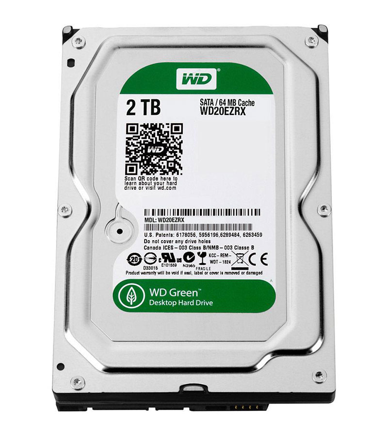 Green WD20EZRX Internal Hard Drive - 2TB