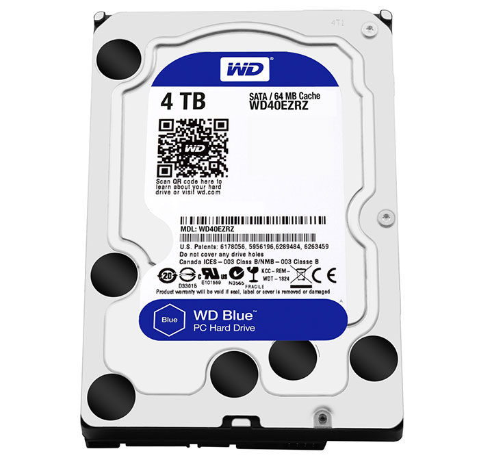 Blue WD40EZRZ - 4TB